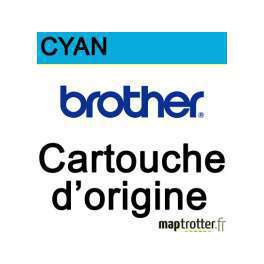 Brother - LC3233C - Cartouche d'encre cyan standard 1500 pages d'impression DCP-J110DW et MFC-J1300DW