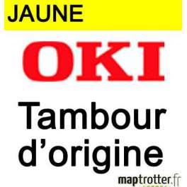 OKI - 46857505 - Tambour jaune - produit d'origine - 30 000 pages