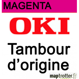 OKI - 46857506 - Tambour magenta - produit d'origine - 30 000 pages