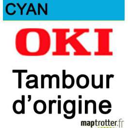OKI - 46857507 - Tambour cyan - produit d'origine - 30 000 pages