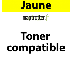 TN-900Y - Toner Maptrotter pour Brother - encre ISO/IEC 19752 - jaune - 6 000 pages - fabriqué en Allemagne - Référence : RE1901