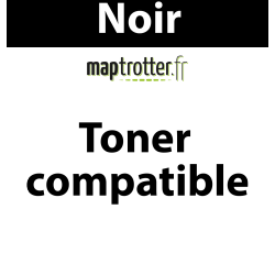 44973536 - Toner noir Maptrotter compatible OKI - 2 200 pages - ram 