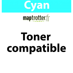 44469724 -  Toner cyan Maptrotter compatible OKI - 5 000 pages - ram 