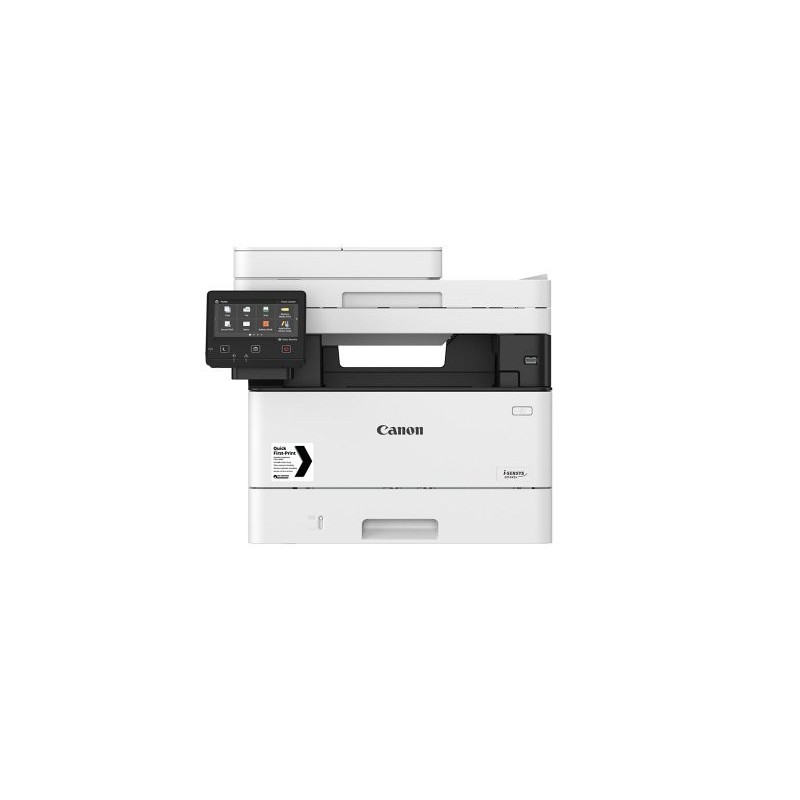 Canon - i-Sensys MF443dw - Imprimante multifonction (impression, copie, scan) noir et blanc, recto verso en impression copie, sc