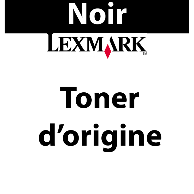 Lexmark - B222H00 - Toner noir d'origine - 3 000 pages  