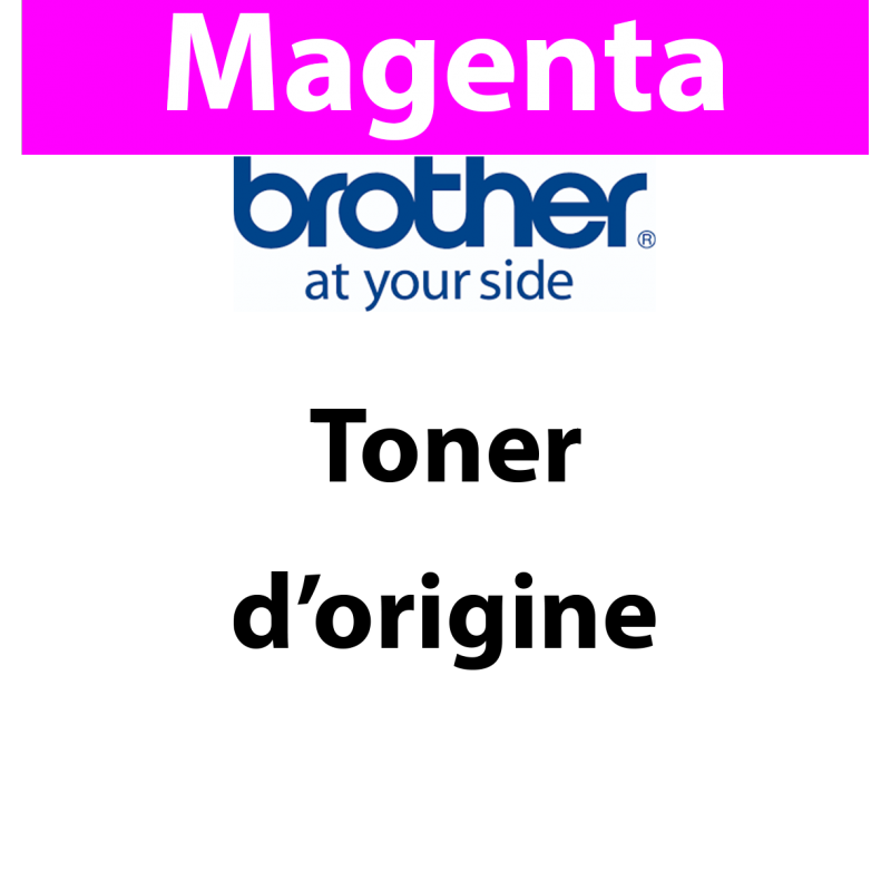 Brother - TN-320M - Toner magenta - produit d'origine -1 500 pages 