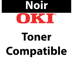 45807111 - Toner noir Maptrotter compatible OKI - RA - NOIR - 12 000 pages - ram 