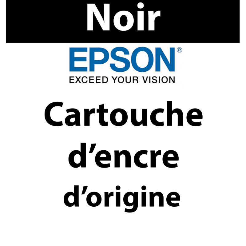 Epson - 26XL - S0421 - Cartouche d'encre - noir - produit d'origine - 500 pages - C13S042159 - série Ours Polaire 