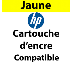 953XL - F6U17AE - Cartouche d'encre jaune Maptrotter compatible HP - 1 600 pages 