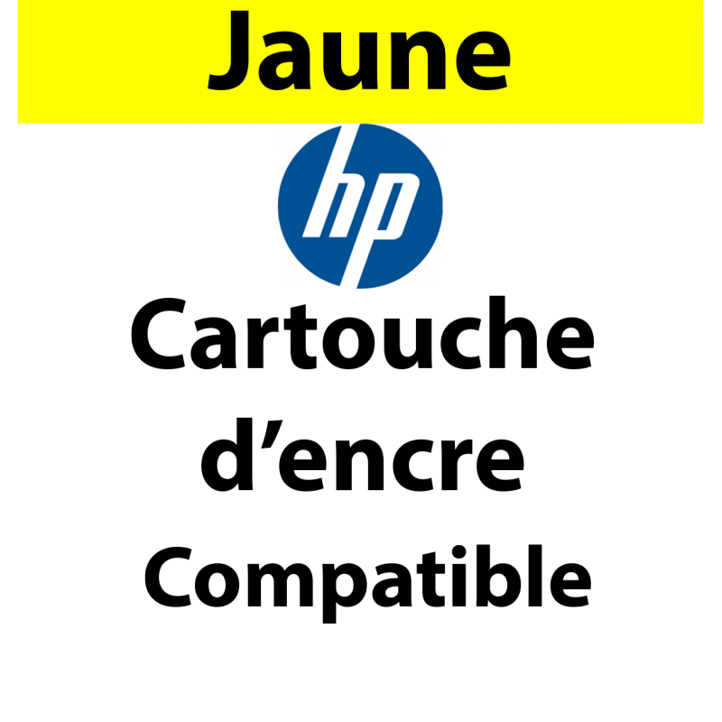 953XL - F6U17AE - Cartouche d'encre jaune Maptrotter compatible HP - 1 600 pages 