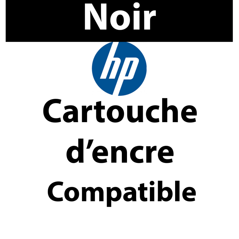 932XL - CN055AE - Cartouche d'encre noire Maptrotter compatible HP - 1090 pages 