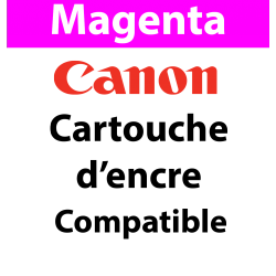 PFI-102 M - Cartouche d'encre magenta Maptrotter compatible Canon - 130 ml - 0897B001 