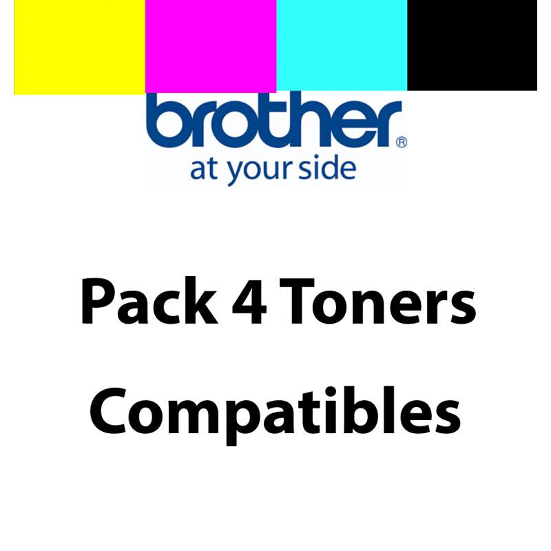 LC-3219XLVAL - PACK DE 4 CARTOUCHES D'ENCRE - CYAN, MAGENTA, JAUNE ET NOIR - Maptrotter compatible Brother 