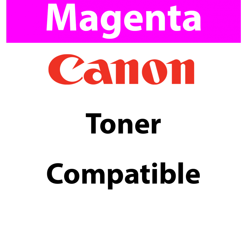 040H - 0457C001 - Toner magenta Maptrotter compatible Canon - 10 000 pages - Référence : RE19011343 