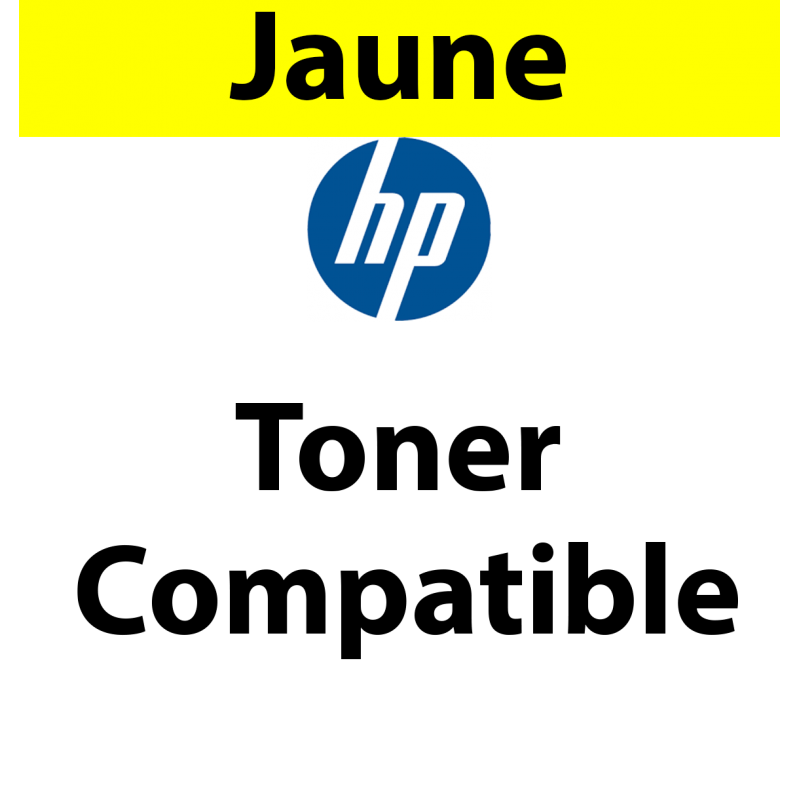 201A - Toner jaune Maptrotter compatible HP - 1 400 pages 