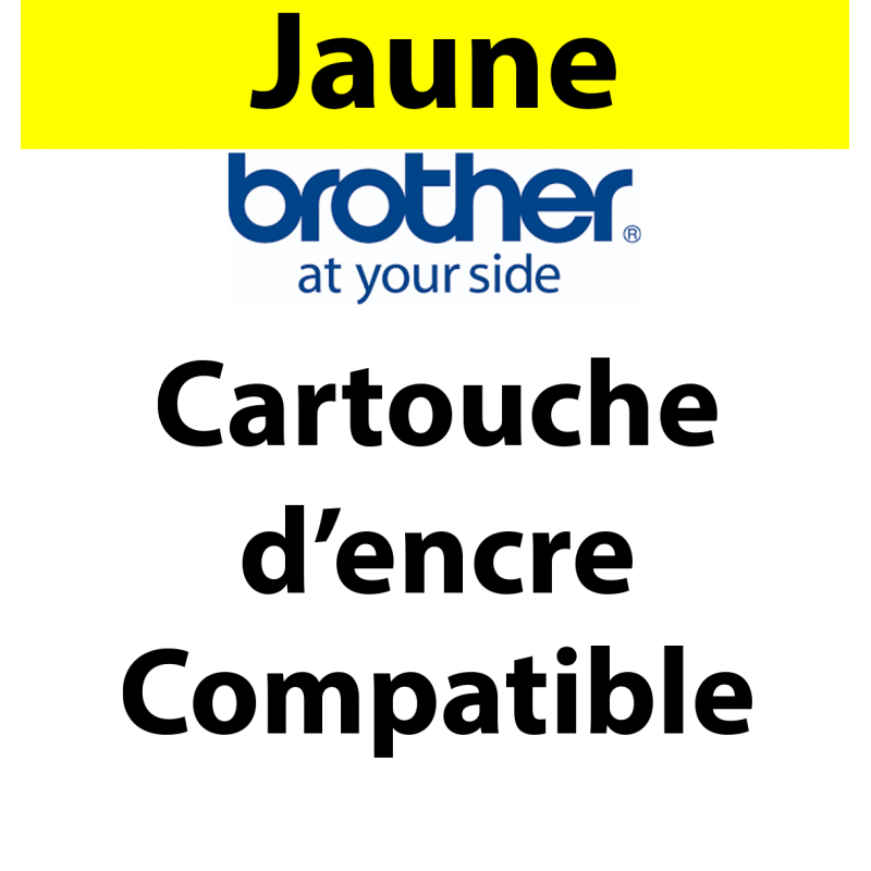 TN-243Y - Toner jaune Maptrotter compatible Brother - 1 000 pages - 454013 