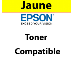 C13S050611 - Toner jaune Maptrotter compatible Epson - 1 400 pages 