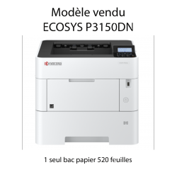 Kyocera - ECOSYS P3150DN - Imprimante noir et blanc - A4 - recto verso - réseau - 50 ppm 