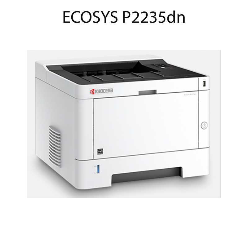 Kyocera - ECOSYS P2235dn - Imprimante - laser - noir et blanc - A4 - recto verso - réseau - 35 ppm 