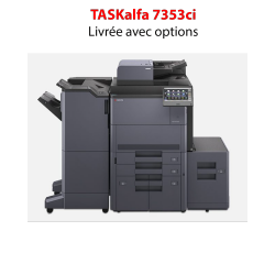 Kyocera - TASKalfa 7353ci - Multifonctions (impression, copie, scan) laser - couleur - A3, écran tactile - chargeur en option - 
