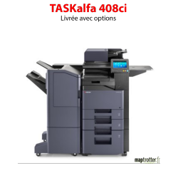 Kyocera - TASKalfa 408ci - Multifonctions (impression, copie, scan) laser - couleur - A3, écran tactile - chargeur en option - 4