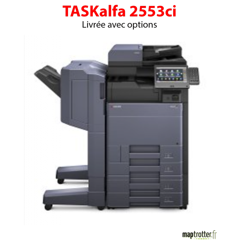 Kyocera - TASKalfa 2553ci - Multifonctions (impression, copie, scan) laser - couleur - A3, écran tactile - chargeur en option - Kyocera - TASKalfa 2553ci - Multifonctions (impression, copie, scan) laser - couleur - A3, écran tactile - chargeur en option -