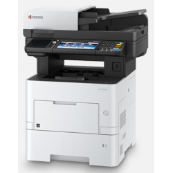 Kyocera - ECOSYS M3655idn - Multifonctions (impression, copie, scan, fax) laser - noir et blanc - A4 - (i) écran tactile - recto