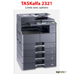 Kyocera - TASKalfa 2321 - Multifonctions (impression, copie, scan) laser - noir et blanc - A3, écran tactile - chargeur de docum