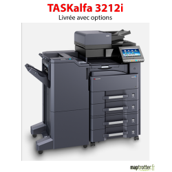 Kyocera - TASKalfa 3212i - Multifonctions - laser - noir et blanc - A3, écran tactile - chargeur en option - 32 ppm 