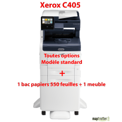Xerox - VersaLink C405V/DN - Multifonction, impression, copie, scan, fax, Couleur, A4, recto verso en impression, copie, scan, r
