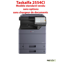 Kyocera - TASKalfa 2554ci - Multifonctions (impression, copie, scan) laser - couleur - A3, écran tactile - 2 bacs de 500 feuille