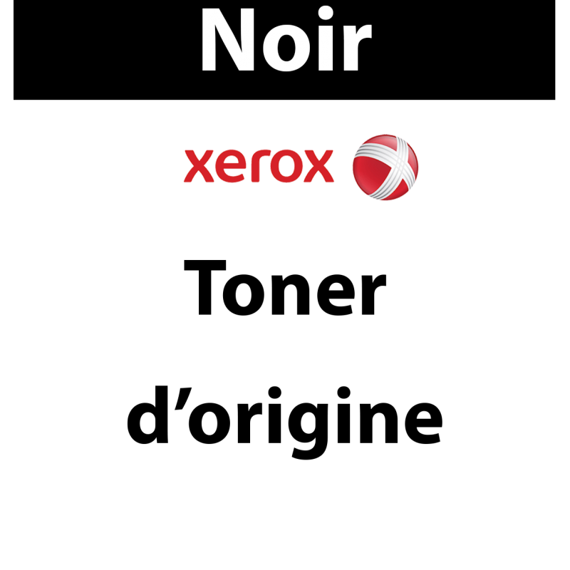 Xerox - 006R04400 - Toner noir, produit d'origine, 3 000 pages 