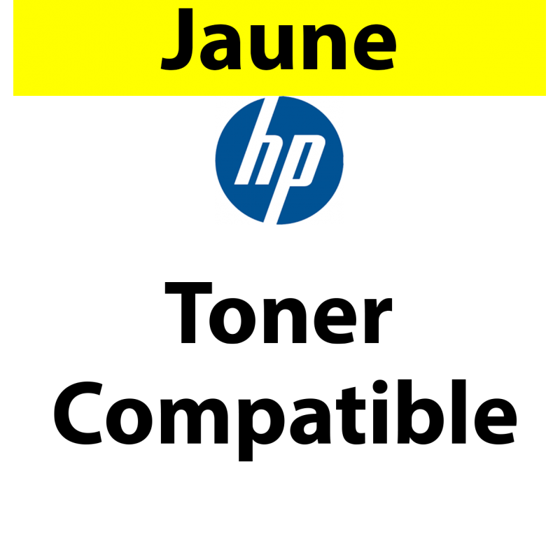 415X - W2032X - Toner jaune Maptrotter compatible HP - 6 000 pages - non mps 