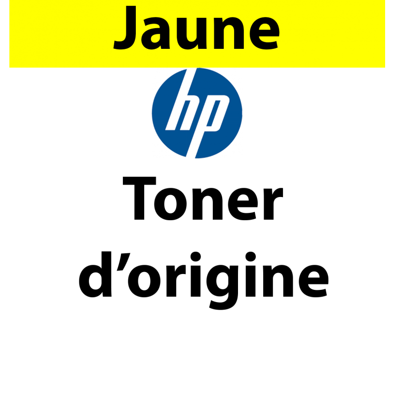 W2072A - HP 117A - Toner jaune, produit d'origine,  