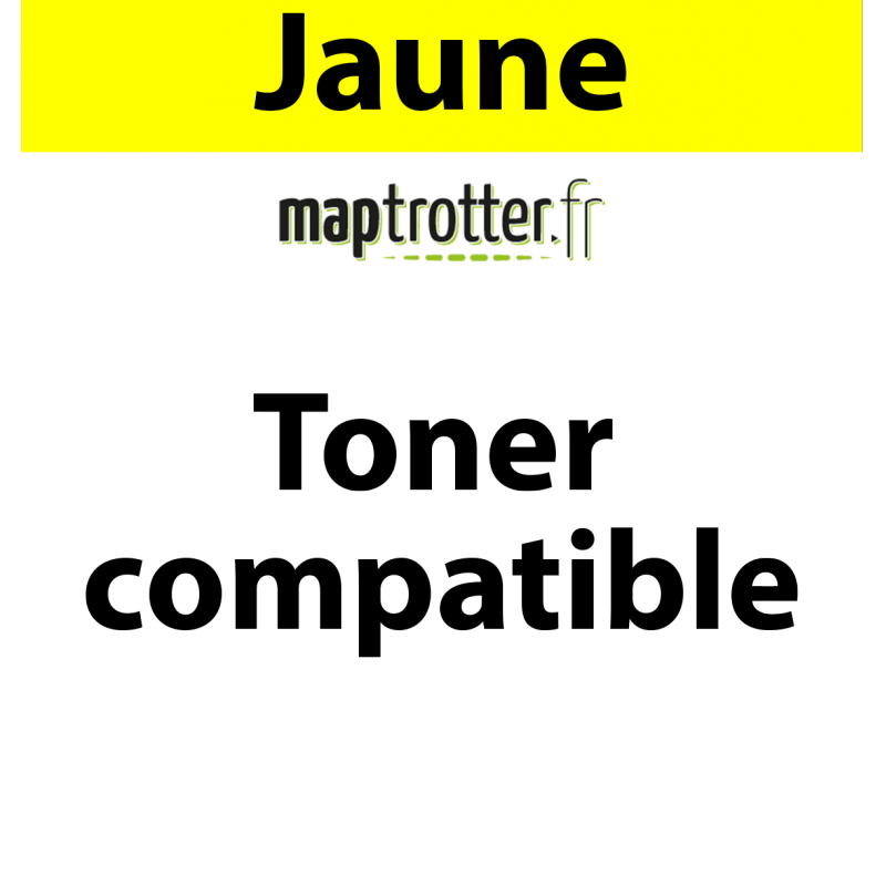 913A - F6T79AE - Toner jaune Maptrotter compatible HP - 3 000 pages 