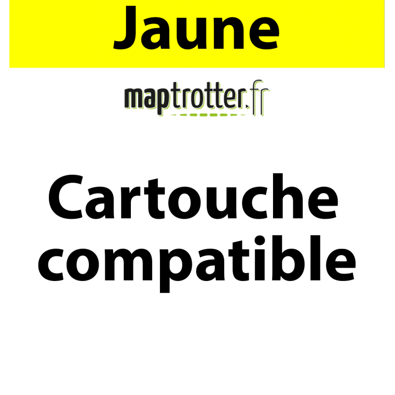 991X - M0J98AE - Toner jaune Maptrotter compatible HP - 16 000 pages 