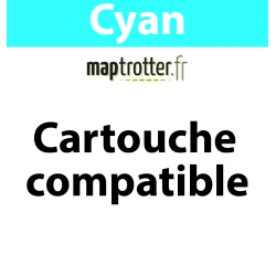 981Y - L0R13A - Toner cyan Maptrotter compatible HP - 16 000 pages 