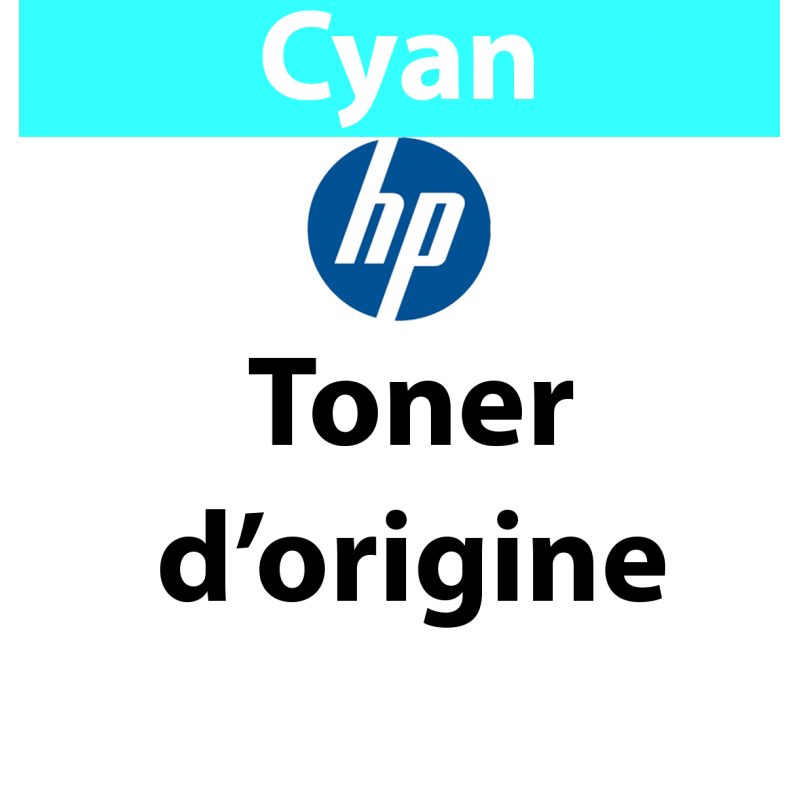 HP - 216A - W2411A - Toner cyan - produit d'origine - 850 pages 