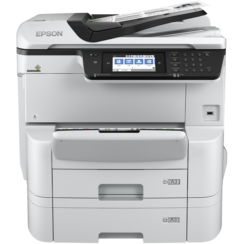 Epson - WorkForce Pro WF-C8690DTWF - Multifonctions (impression, copie, scan, fax) - jet d'encre - couleur, recto verso en impre