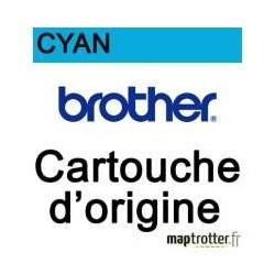 Brother - LC421XLC - Cartouche d'encre cyan - produit d'origine Brother - 500 pages 