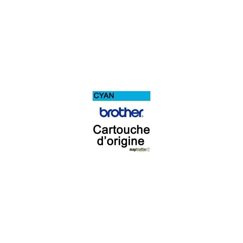 Brother - LC421XLC - Cartouche d'encre cyan - produit d'origine Brother - 500 pages Brother - LC421XLC - Cartouche d'encre cyan - produit d'origine Brother - 500 pages