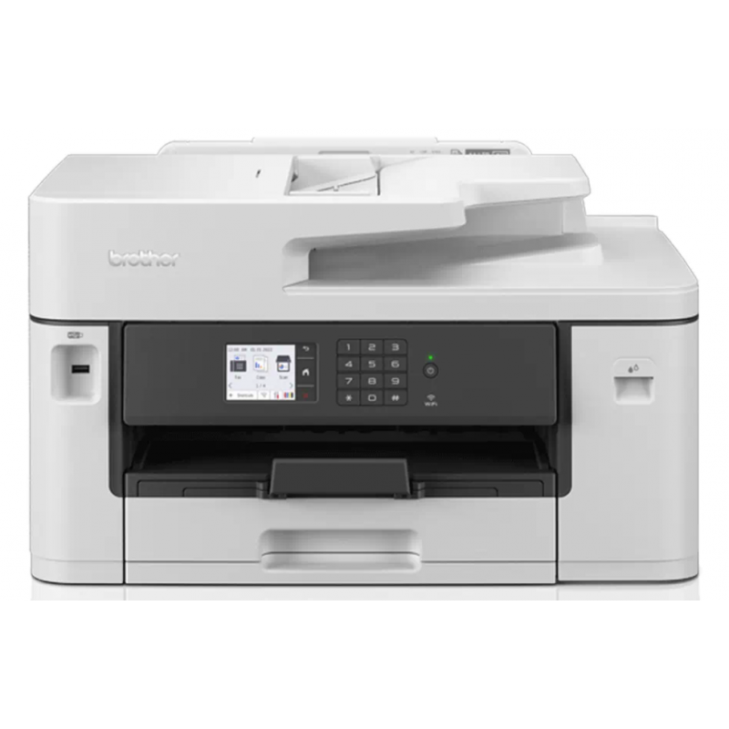 Brother - MFC-J5340DW - Multifonctions (Impression - copie - scan - fax)  jet d'encre, couleur, A3, chargeur de document ADF, recto verso uniquement  en impression, wifi, 28 ppm