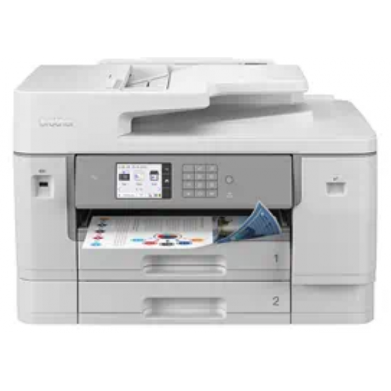 Brother - MFC-J6955DW - Multifonctions (Impression - copie - scan - fax) jet d'encre, couleur, A3 - chargeur de document ADF - r Brother - MFC-J6955DW - Multifonctions (Impression - copie - scan - fax) jet d'encre, couleur, A3 - chargeur de document ADF - r