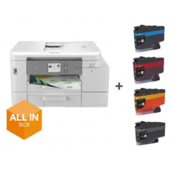 Brother - MFC-J4540DWXL - Multifonctions (Impression - copie - scan - fax) jet d'encre, couleur, A4 - chargeur de document ADF -