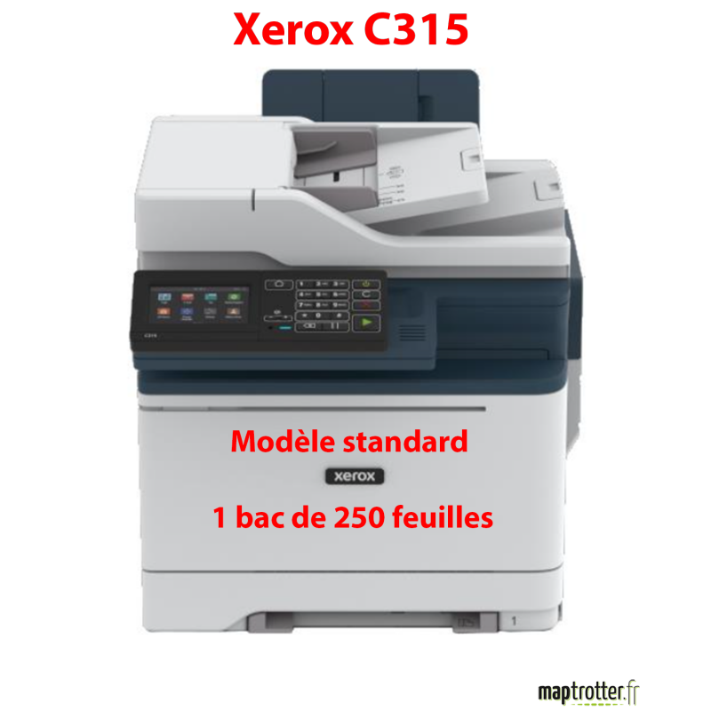 Xerox - C315V_DNI - Multifonction, impression, copie, scan, fax, Laser, couleur, A4, Recto verso en impression, copie, scan (un Xerox - C315V_DNI - Multifonction, impression, copie, scan, fax, Laser, couleur, A4, Recto verso en impression, copie, scan (un