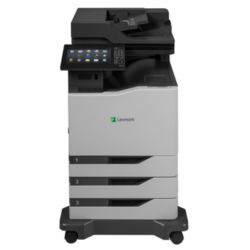 Lexmark -  CX825dte - Multifonction, impression, copie, scan, fax, Couleur, A4, recto verso en impression, copie, scan, chargeur