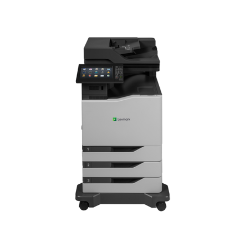 Lexmark - CX825dte - Multifonction, impression, copie, scan, fax, Couleur, A4, recto verso en impression, copie, scan, chargeur Lexmark - CX825dte - Multifonction, impression, copie, scan, fax, Couleur, A4, recto verso en impression, copie, scan, chargeur