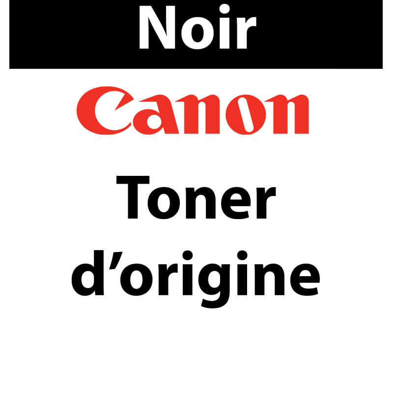 Canon - 067 H BK  - 5106C002  - Toner noir - produit d'origine Canon - 3 130 pages 