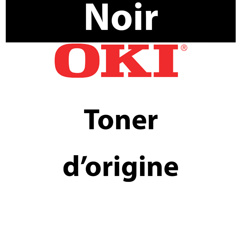 OKI - 09006130 - Toner noir, produit d'origine, 7 000 pages OKI - 09006130 - Toner noir, produit d'origine, 7 000 pages