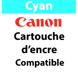 040 C - 0458C001 - Toner cyan Maptrotter compatible Canon - 5 400 pages 